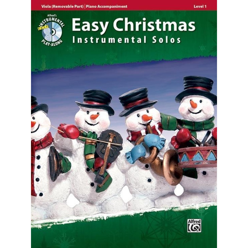 Easy Christmas Solos for Viola with CD