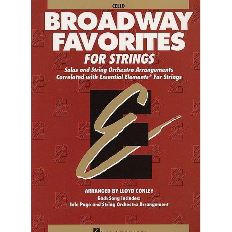 Essential Elements Broadway Favourites Cello