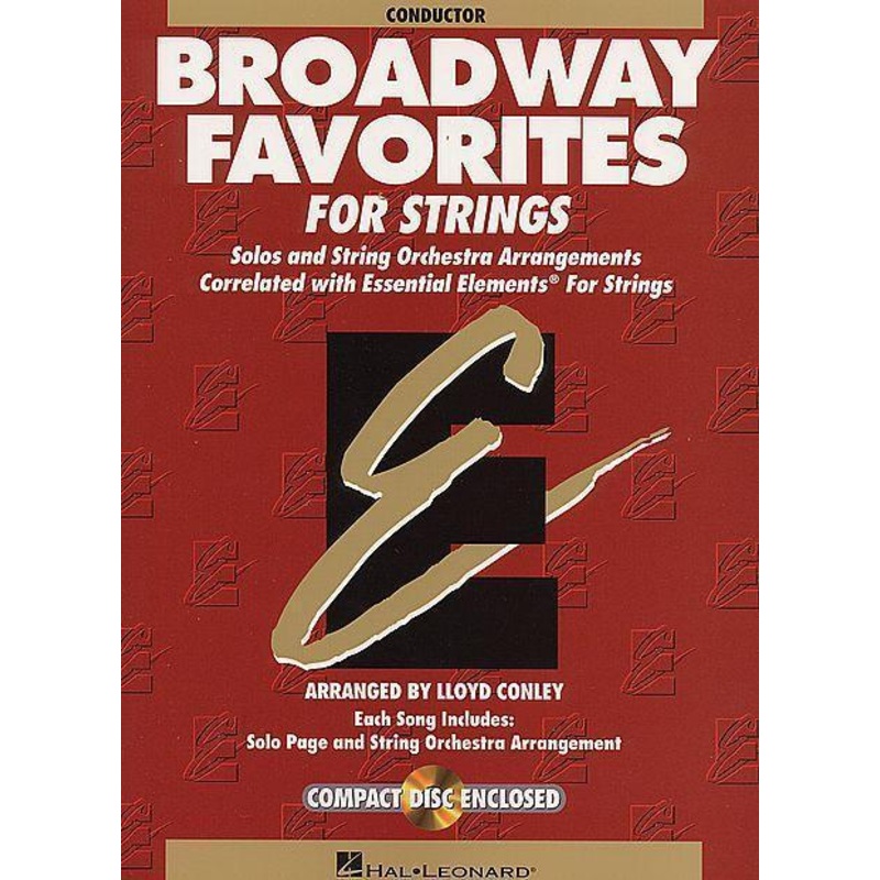 Essential Elements Broadway Favourites Conductor