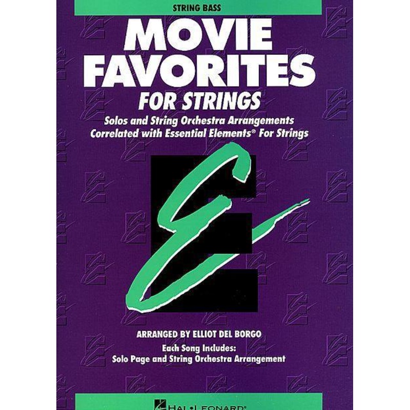 Essential Elements Movie Favourites Double Bass