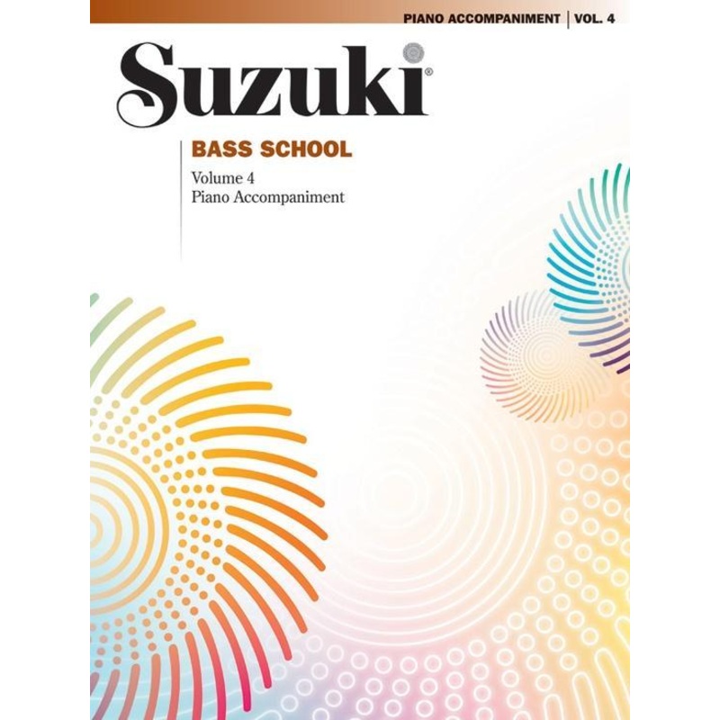 Suzuki Double Bass School Volume 4 Piano Accompaniment