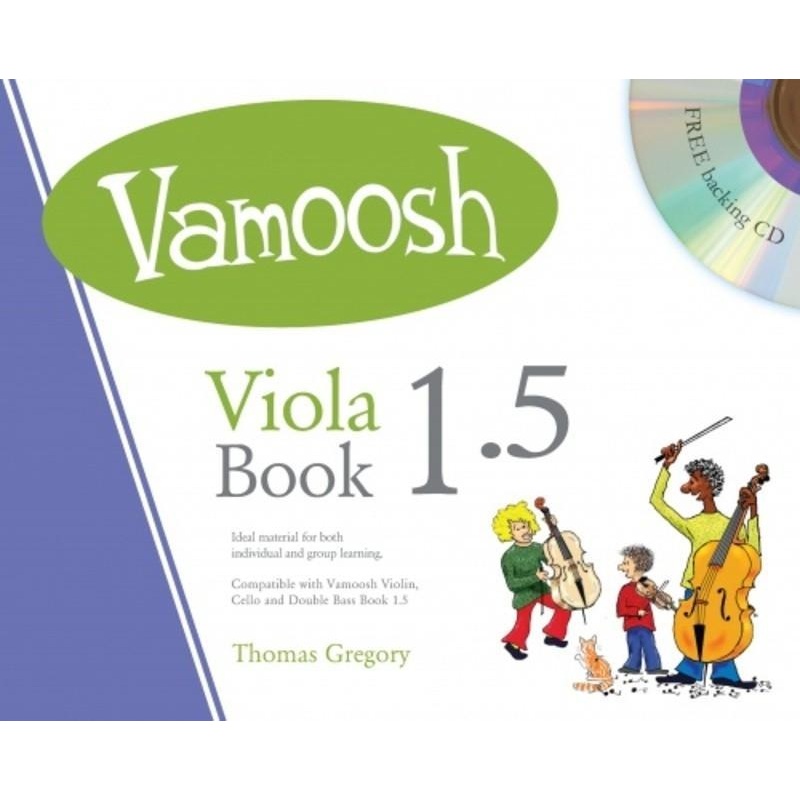 Vamoosh Viola Book 1.5 with CD