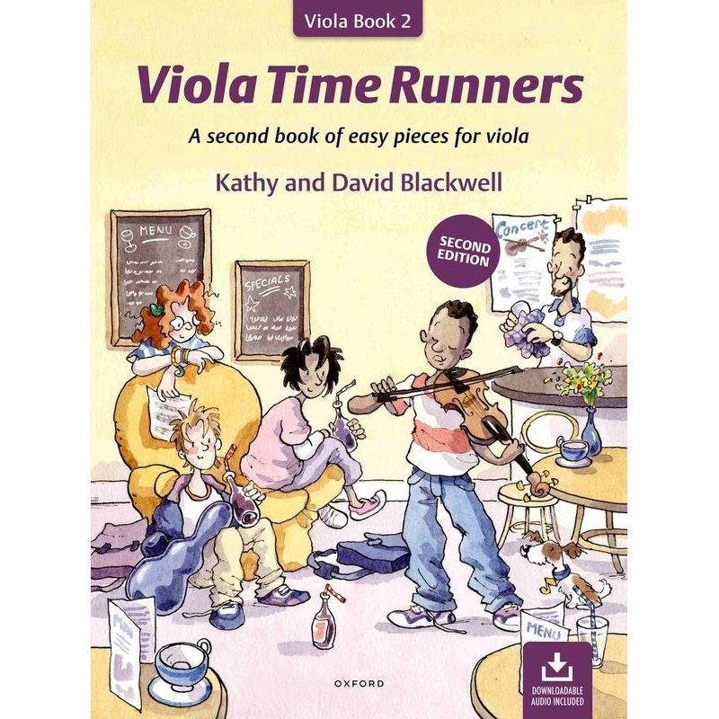 Viola Time Runners with Downloadable Backing Tracks