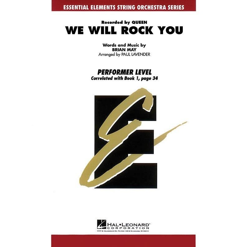 We Will Rock You (arr. Lavender) for String Orchestra