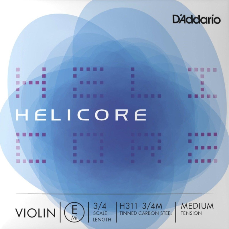 D’Addario Helicore Violin E String 3/4