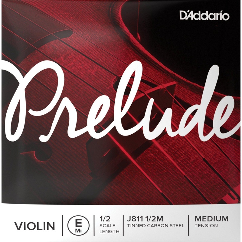 D’Addario Prelude Violin E String 1/2