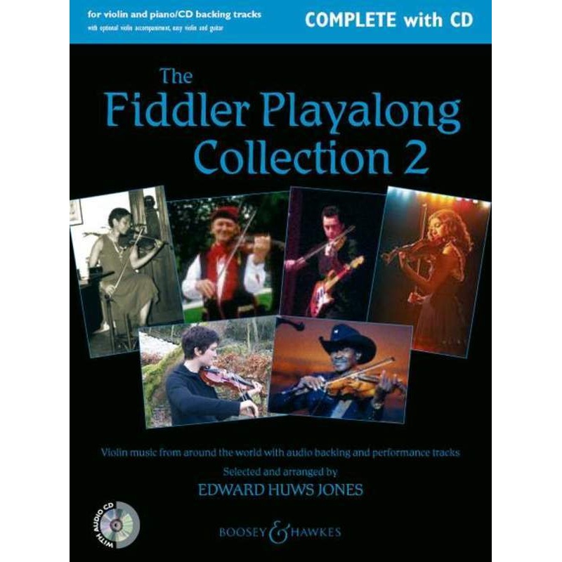 Huws Jones, The Fiddler Playalong Collection for Violin and Piano with CD Book 2 (Boosey and Hawkes)