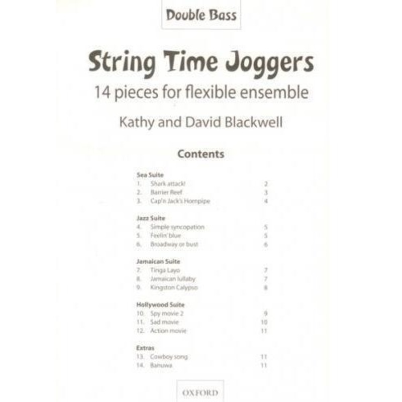 String Time Joggers Double Bass