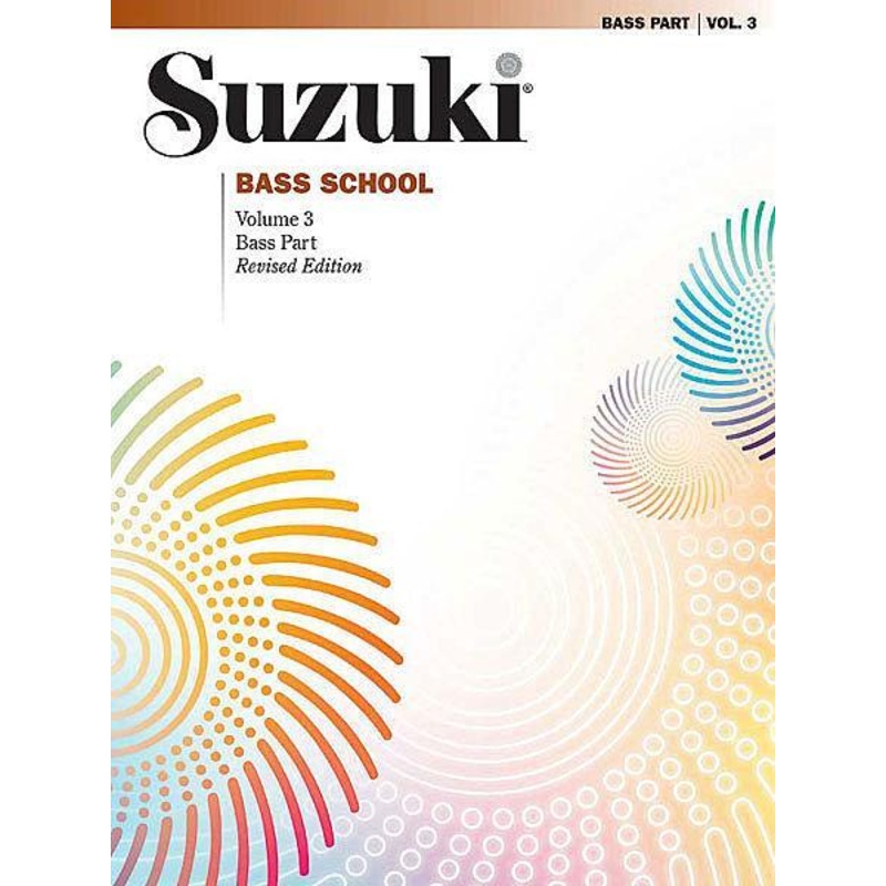 Suzuki Double Bass School Volume 3 Part Only