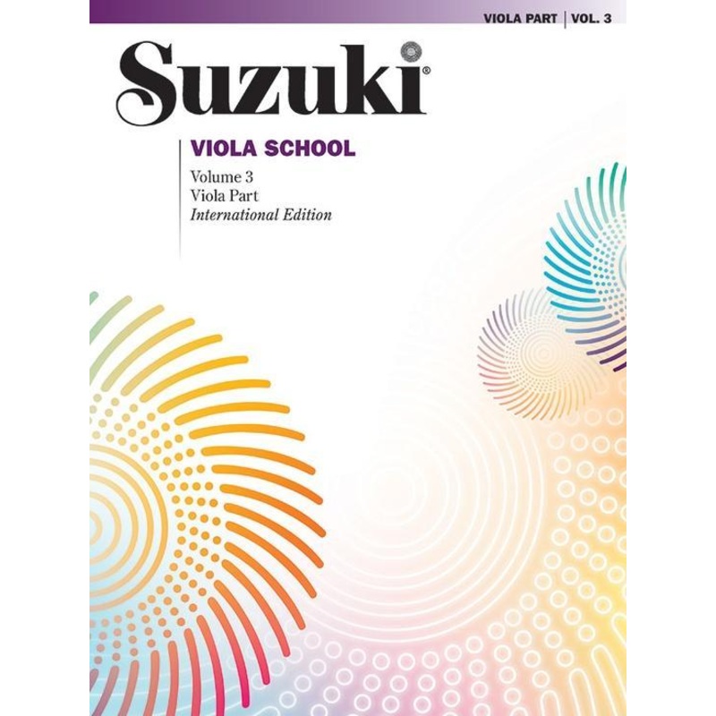 Suzuki Viola School Volume 3 Part Only