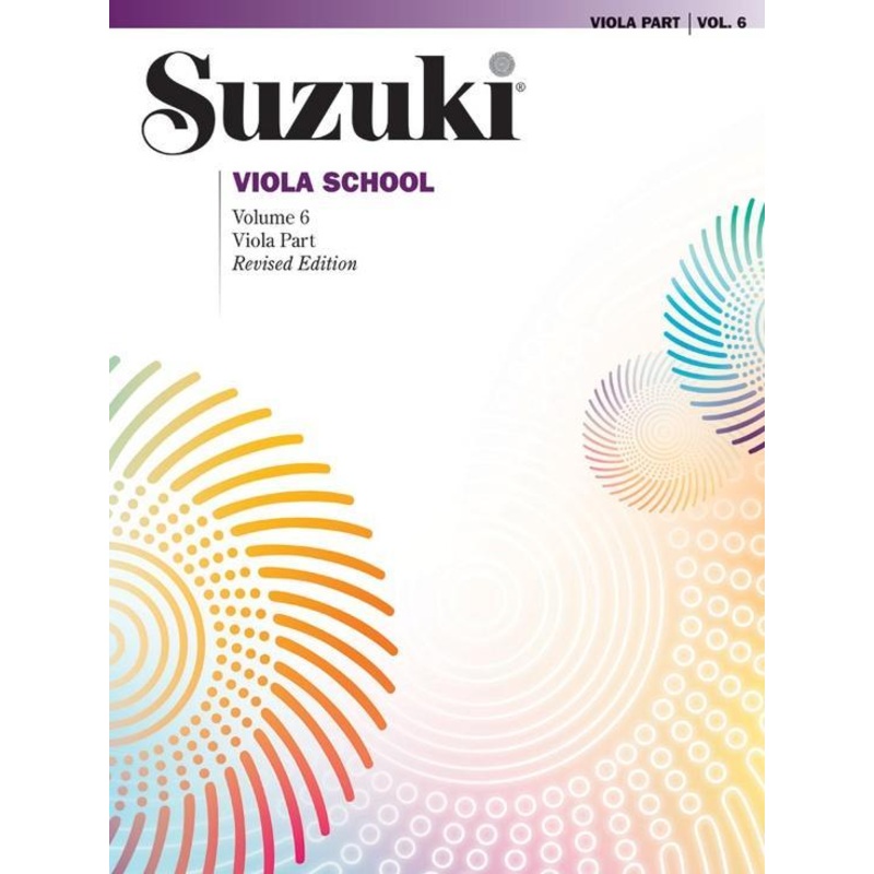 Suzuki Viola School Volume 6 Part Only