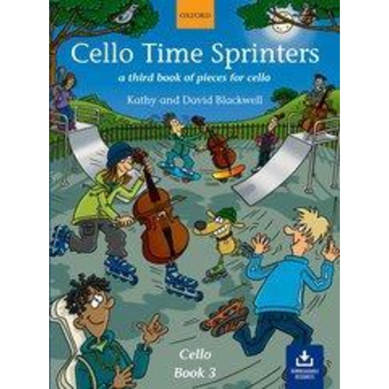 Cello Time Sprinters with Downloadable Backing Tracks
