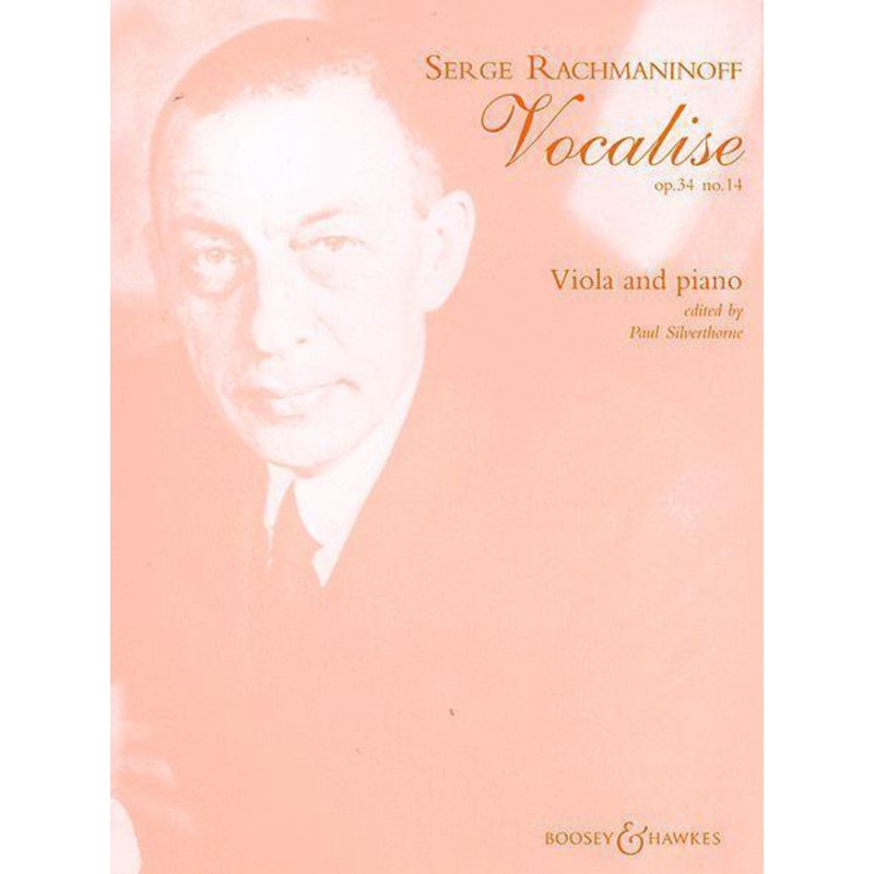 Rachmaninoff, Vocalise Op. 34 No. 14 for Viola and Piano (Boosey and Hawkes)