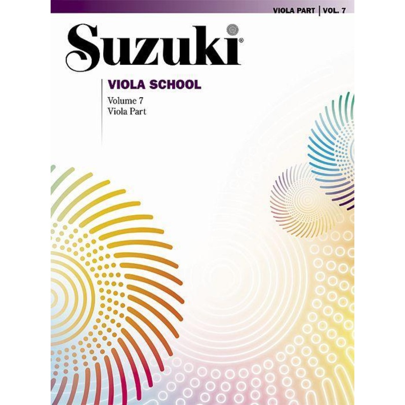 Suzuki Viola School Volume 7 Part Only