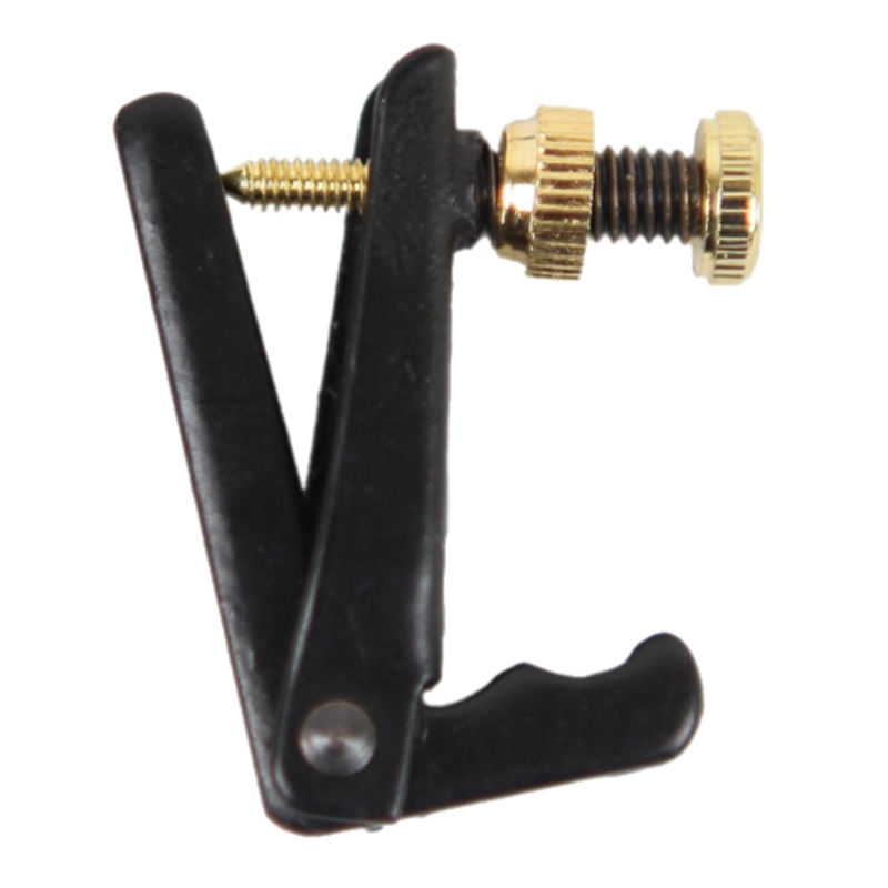 Viola String Adjuster Black with Gold Screw