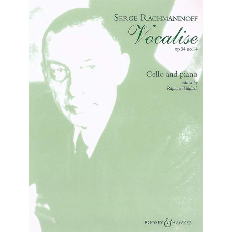 Rachmaninoff, Vocalise Op. 34 No. 14 for Cello and Piano (Boosey and Hawkes)