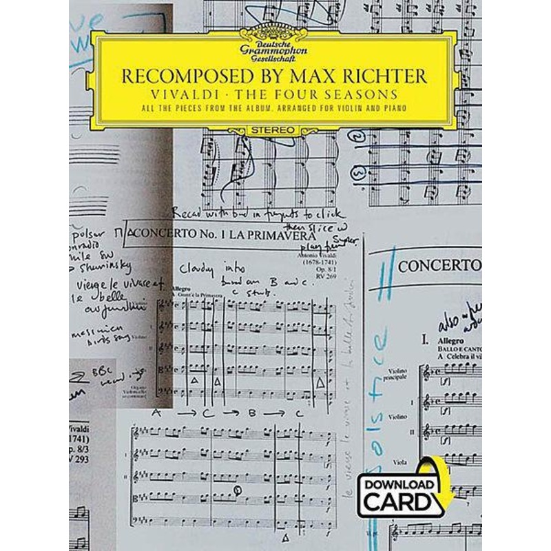 Recomposed by Max Richter – Vivaldi: The Four Seasons for Violin with Piano Accompaniment (Chester)