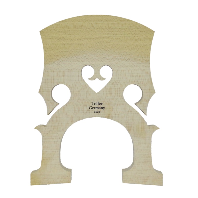 Teller Double Bass Bridge 3/4