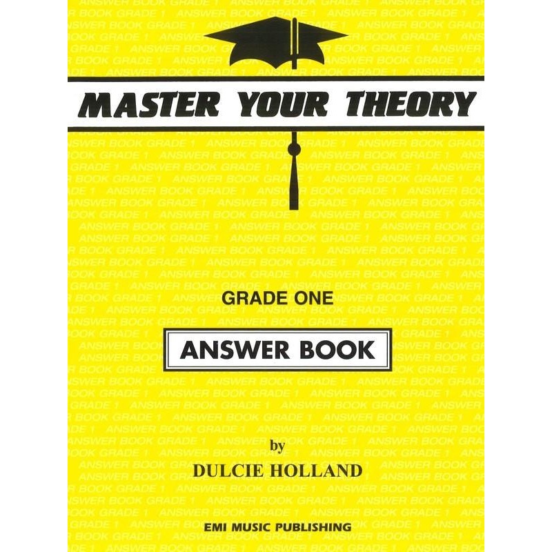 Master Your Theory Grade 1 Answer Book