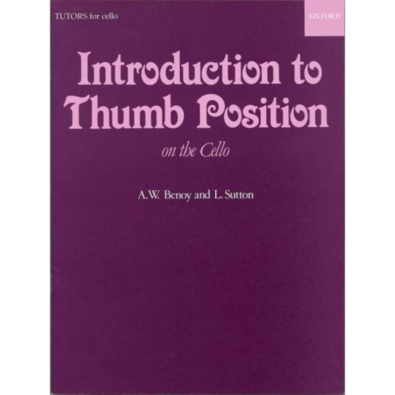 Benoy, Introduction to Thumb Position (OUP)