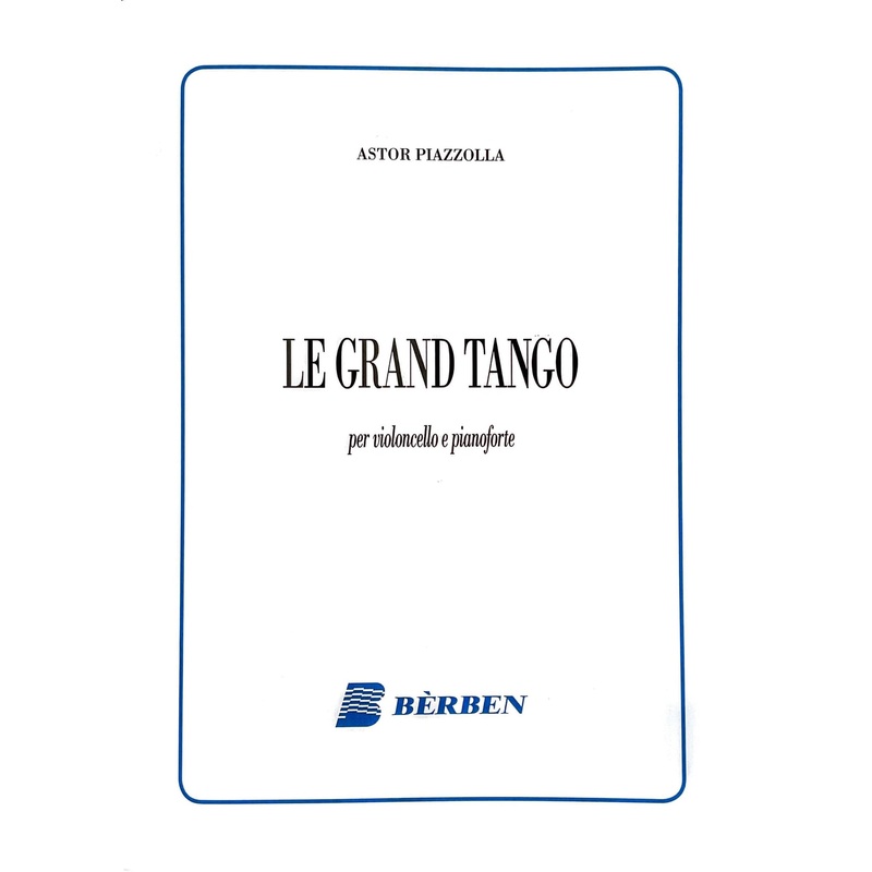 Piazzolla, Le Grand Tango for Cello and Piano (Berben)