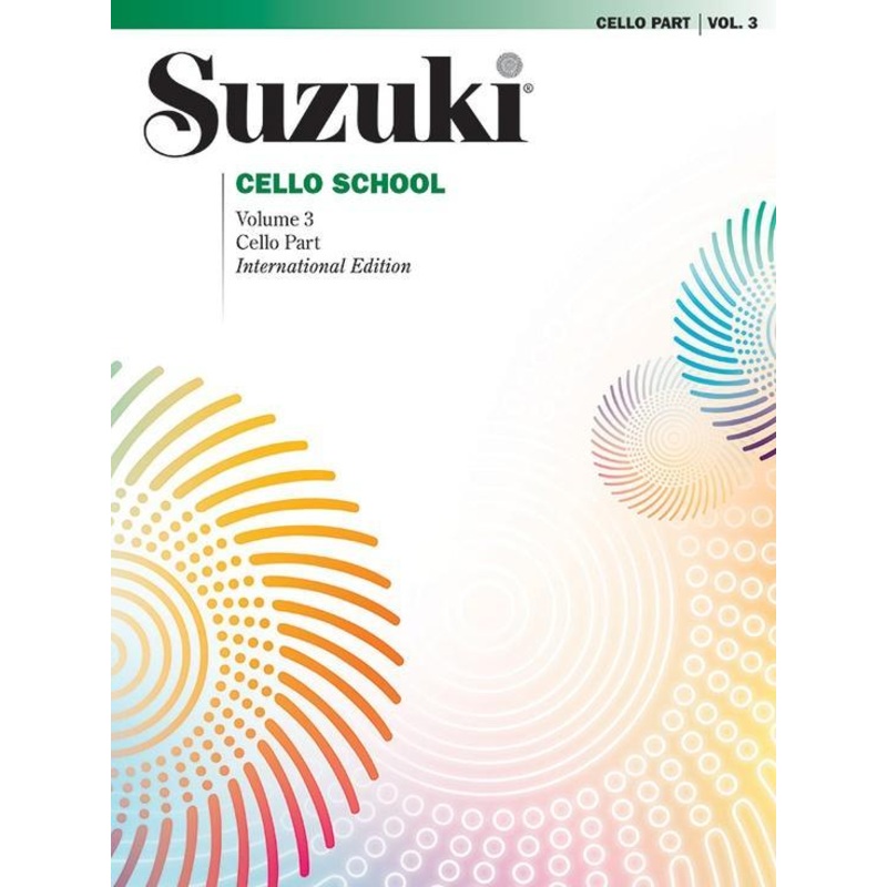 Suzuki Cello School Volume 3 Part Only