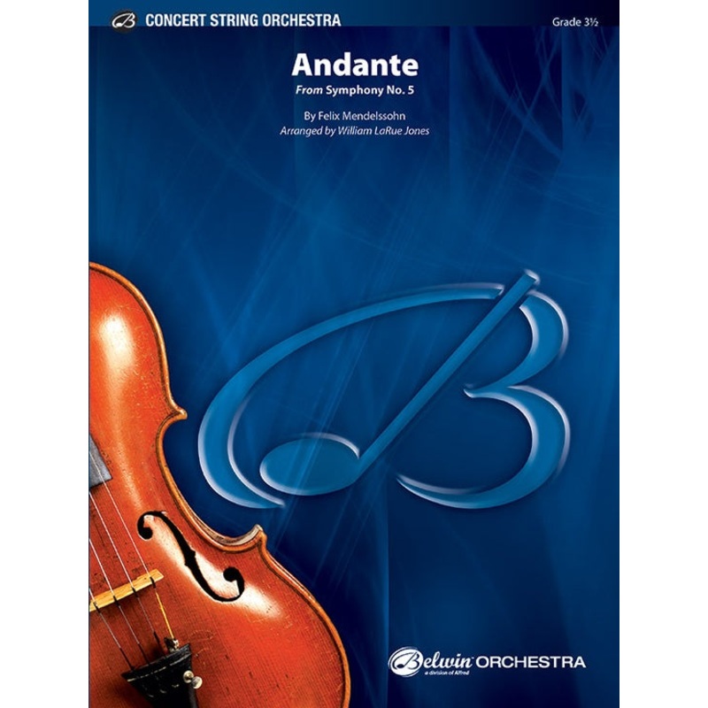 Andante from Symphony No. 5 (Mendelssohn arr. Jones) for String Orchestra