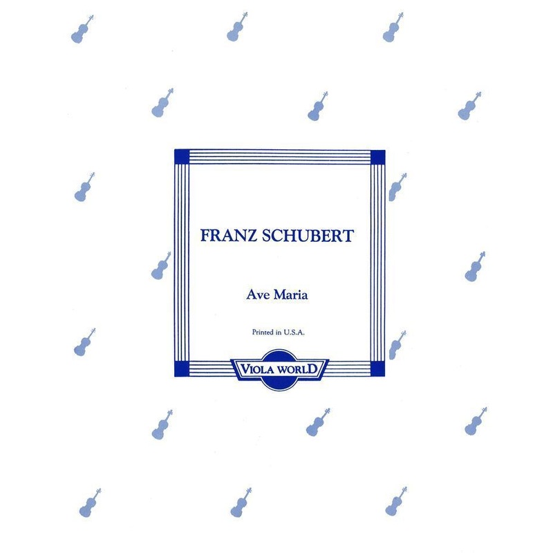 Schubert, Ave Maria for Viola and Piano (VWP)