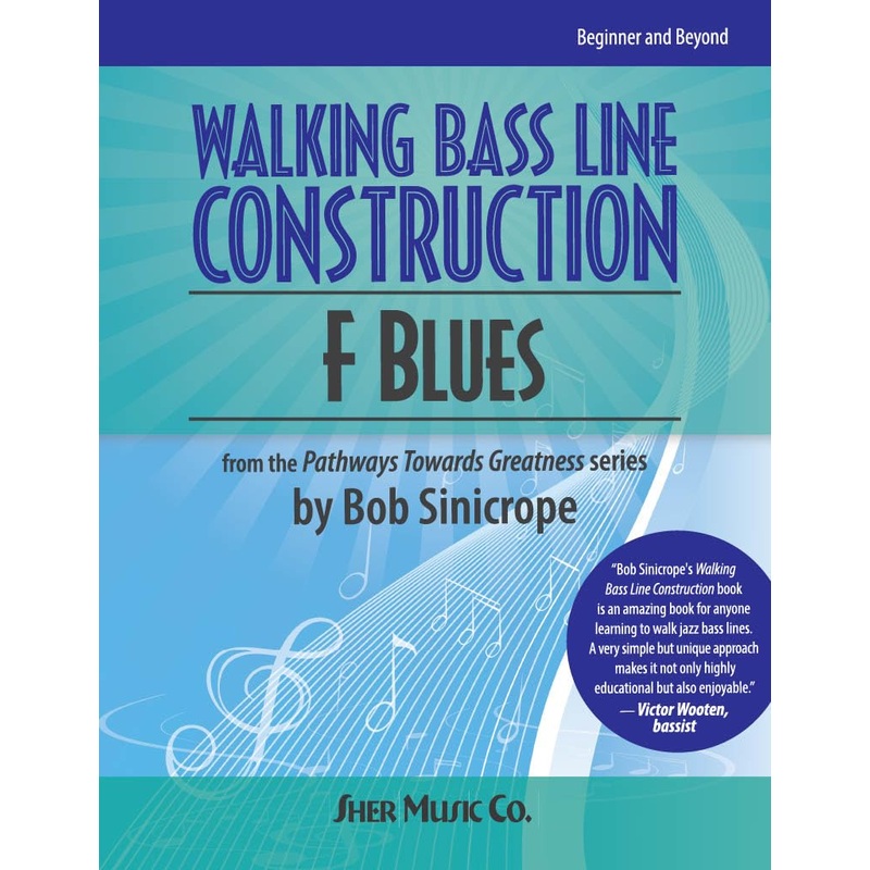 Walking Bass Line Construction – F Blues