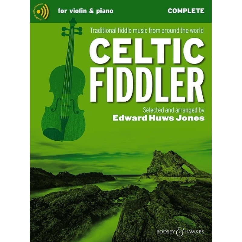 Huws Jones, The Celtic Fiddler for Violin and Piano with Online Accompaniments (Boosey and Hawkes)