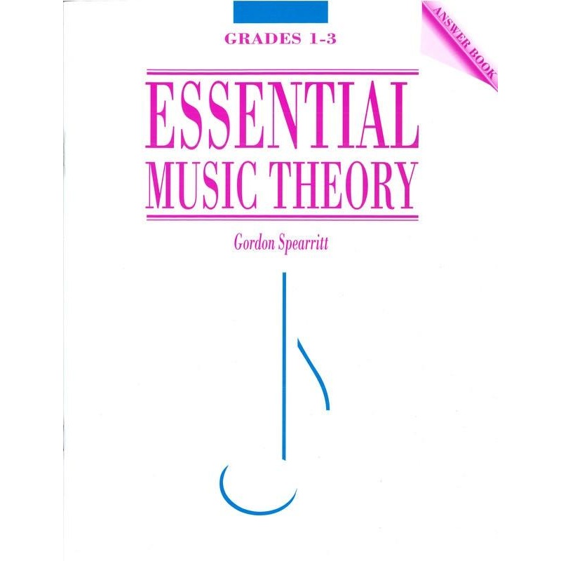 Essential Music Theory Answer Book Grades 1-3