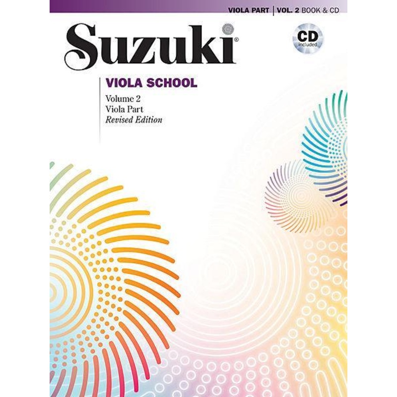 Suzuki Viola School Volume 2 Book and CD