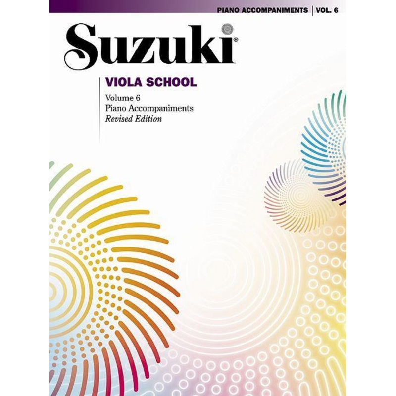 Suzuki Viola School Volume 6 Piano Accompaniment