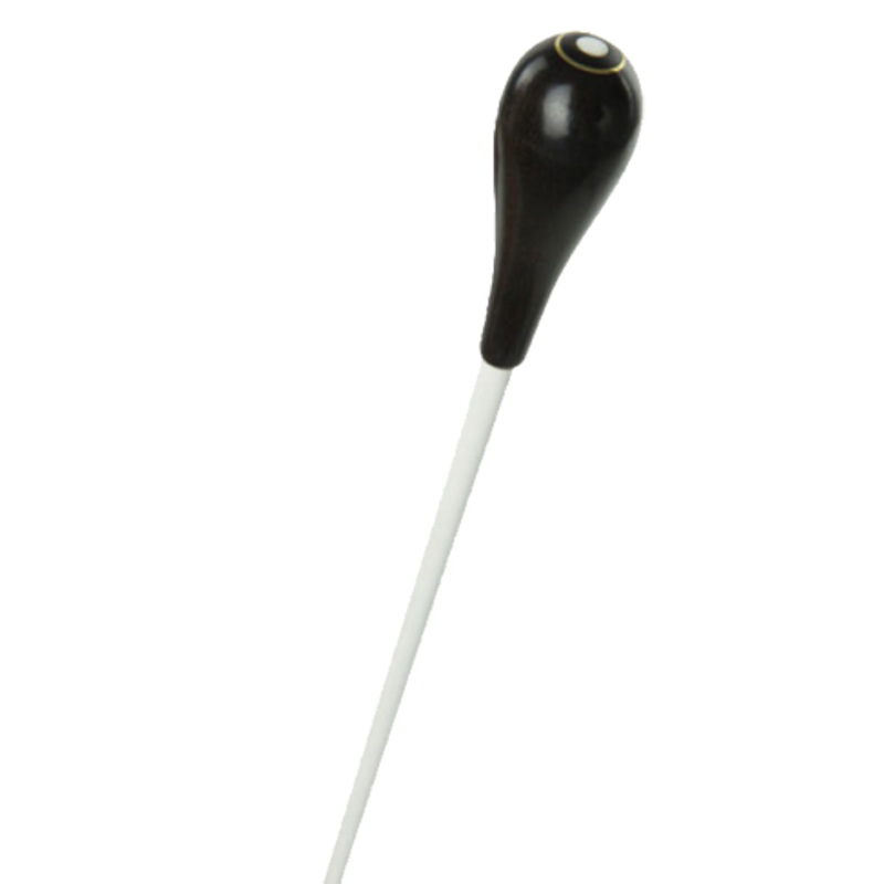 TAKT Baton 15 – White Stick with Ebony Handle and Parisian Eye