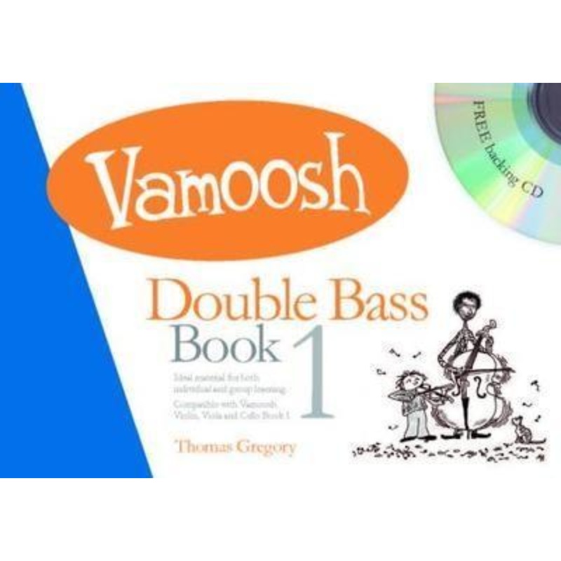 Vamoosh Double Bass Book 1 with CD