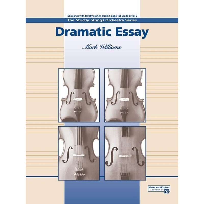 Dramatic Essay (Mark Williams) for String Orchestra