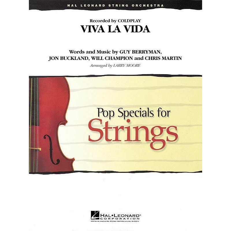 Viva La Vida (Coldplay arr. Larry Moore) String Orchestra