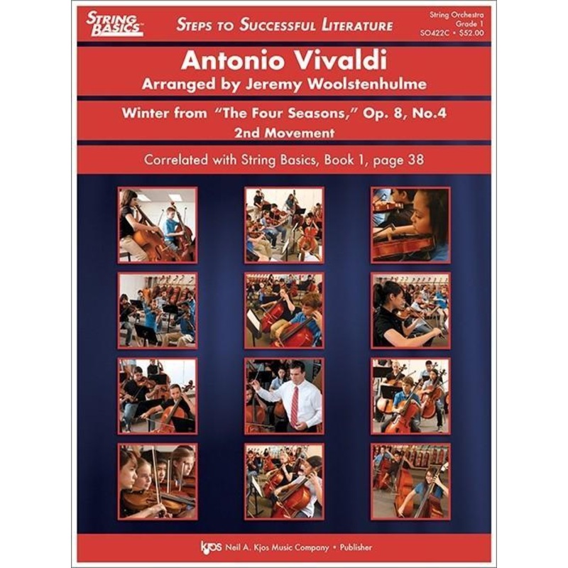 Winter from Four Seasons (Vivaldi arr. Wolstenhulme) for String Orchestra