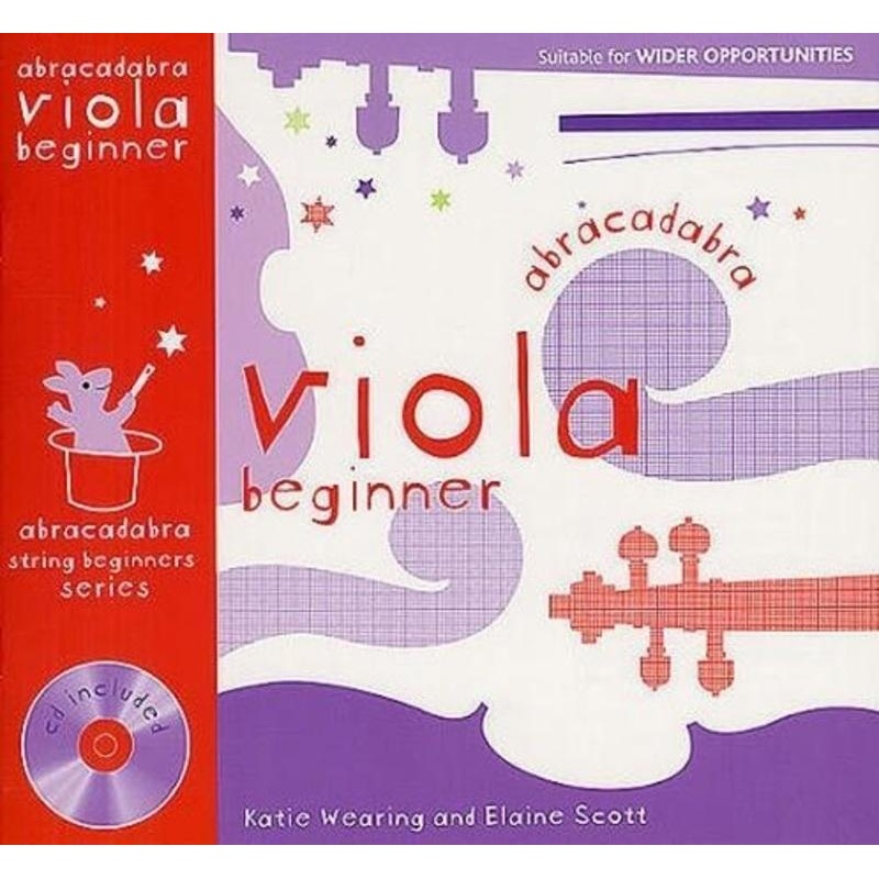 Abracadabra Beginners Viola Book with CD