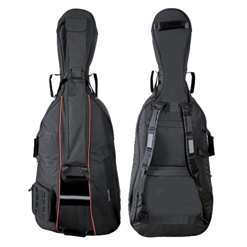 GEWA Prestige Cello Gig Bag 25mm Padding Black – 3/4