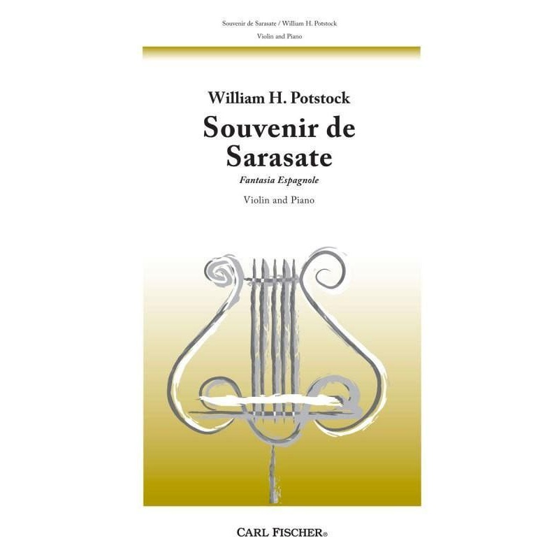 Potstock, Souvenir de Sarasate for Violin and Piano (Fischer)
