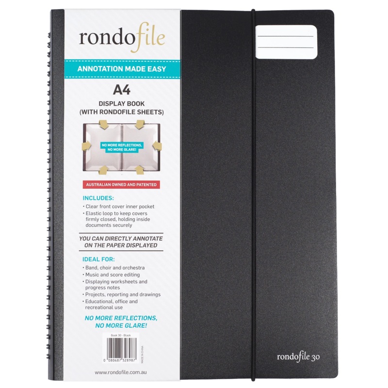 Rondofile 30 Display Book (30 Sheets)