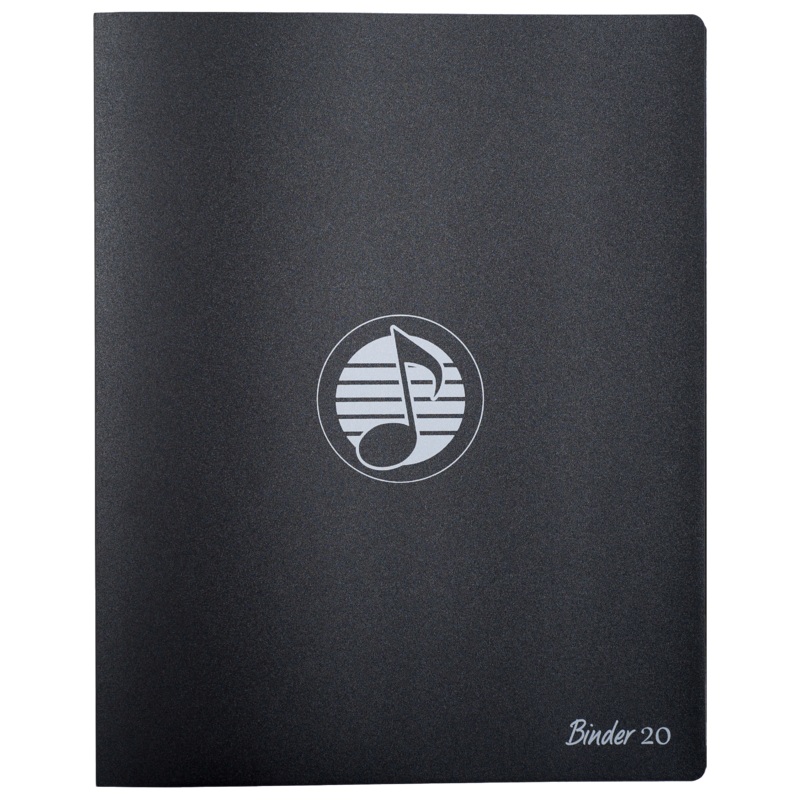 Rondofile Binder 20 BLACK – Includes 20 Rondofile Refills