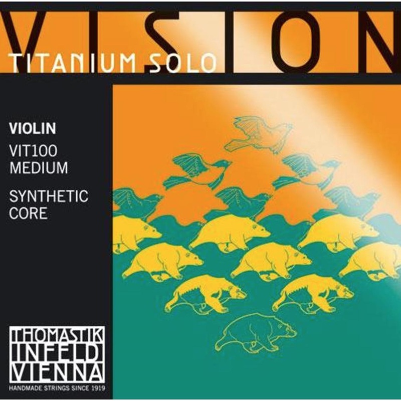 Thomastik Vision Titanium Solo Violin String Set 4/4