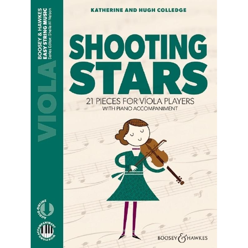 Colledge, Shooting Stars for Viola and Piano New Edition (Boosey and Hawkes)