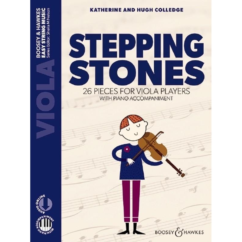 Colledge, Stepping Stones for Viola and Piano New Edition (Boosey and Hawkes)