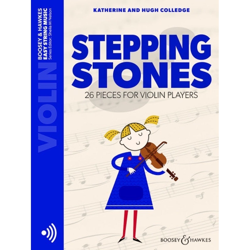 Colledge, Stepping Stones for Violin with Online Accompaniments (Boosey and Hawkes)