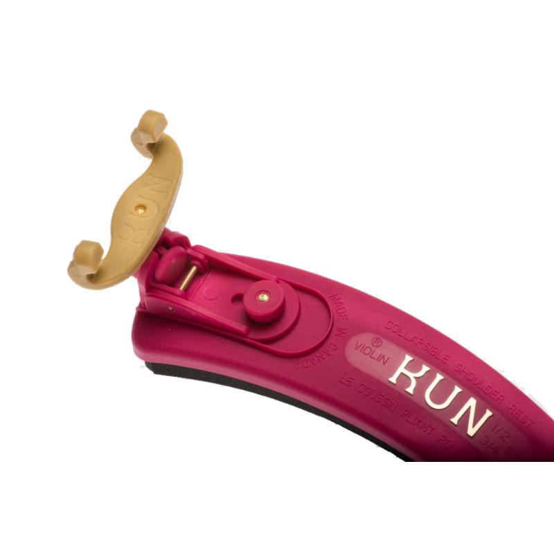 Kun Collapsible Shoulder Rest Violin 1/2-3/4 Razzle Dazzle