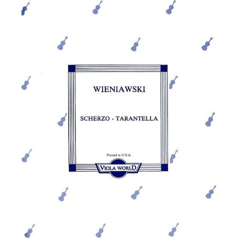 Wieniawski, Scherzo and Tarantella for Viola and Piano (VWP)