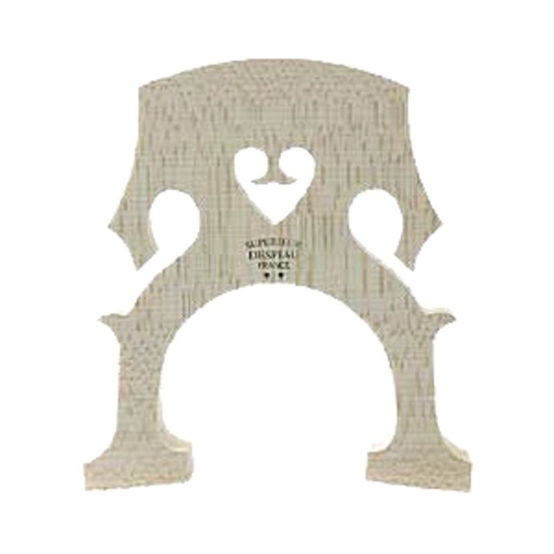Despiau Double Bass Bridge #2 D Treated 1/2